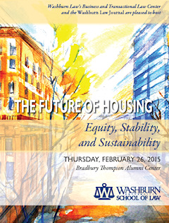 Graphic: Thumbnail image of Future of Housing Symposium flyer.