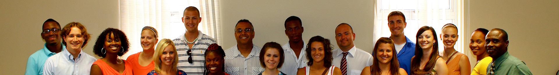 Photograph: Students from a previous Barbados program.