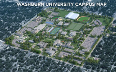 Graphic: Thumbnail of Washburn campus map.