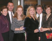 Photograph: Washburn Law alumni at reunion dinner.