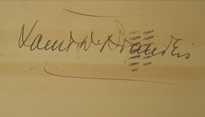 Autograph of Justice Louis D. Brandeis