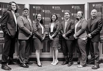 Photograph: Washburn Law's 2020 Jessup Moot Court team.