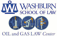 Logo: Washburn University Oil and Gas Law Center.