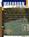 Graphic: Washburn Lawyer cover showing class of 1906.